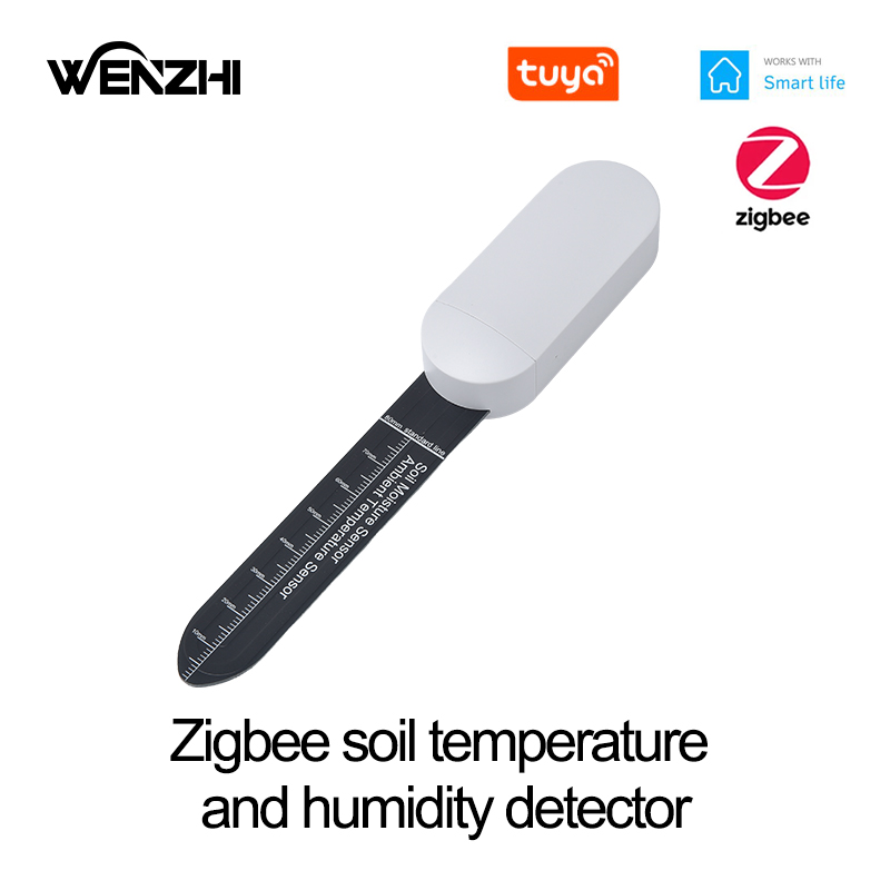 Smart Home Outdoor - ZigBee 3.0 Soil Sensor Temperature And