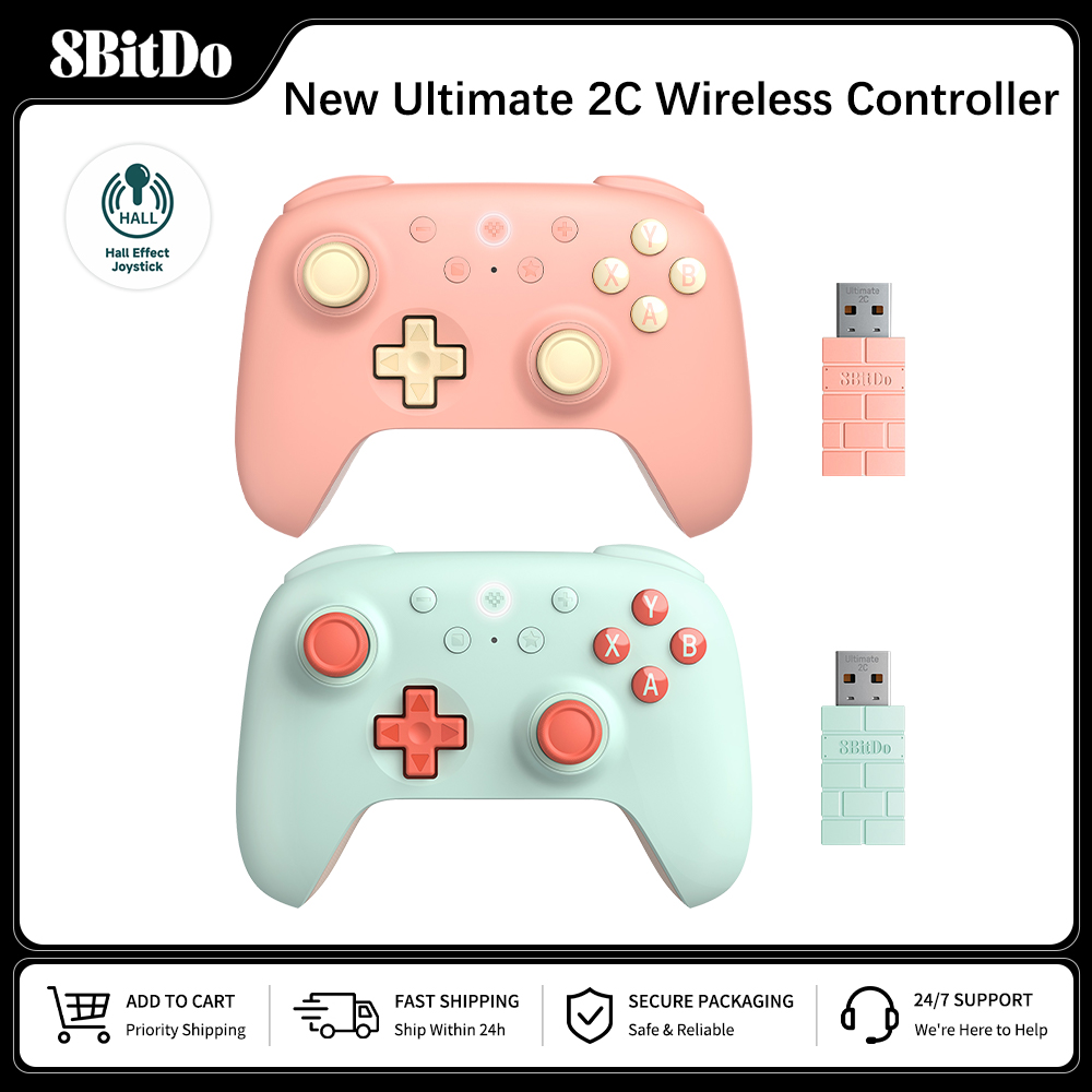Smart Home Raspberry Pi - 8BitDo - New Ultimate 2C Wireless