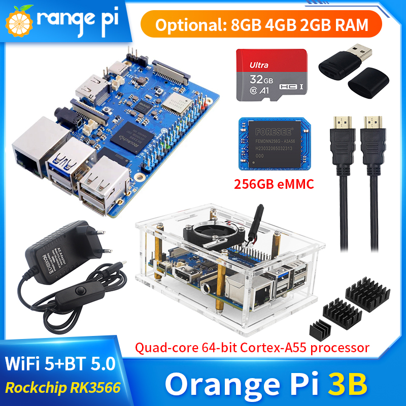 Smart Home For Pc - Orange Pi 3B 8GB 4GB 2GB