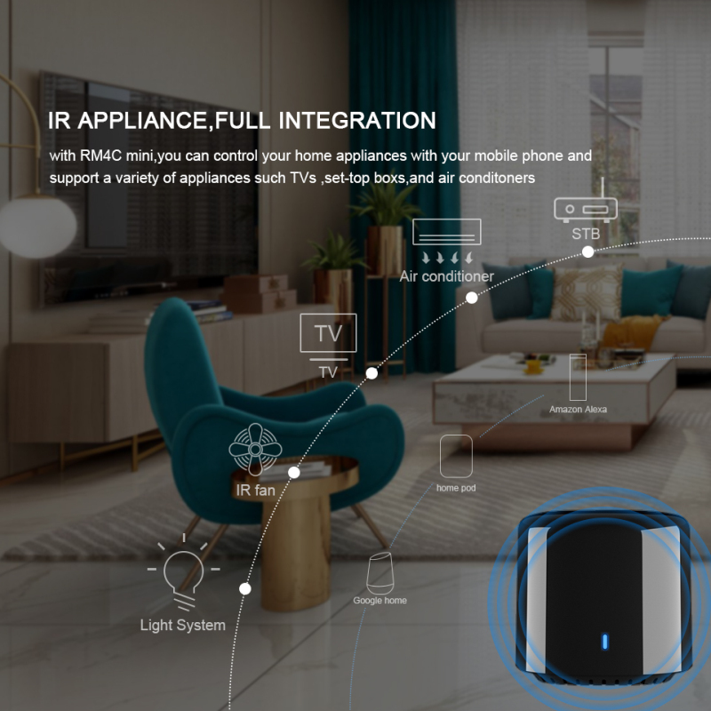 BroadLink BestCon RM4C mini Wi - Smart Home Wifi Hub 评论和价格