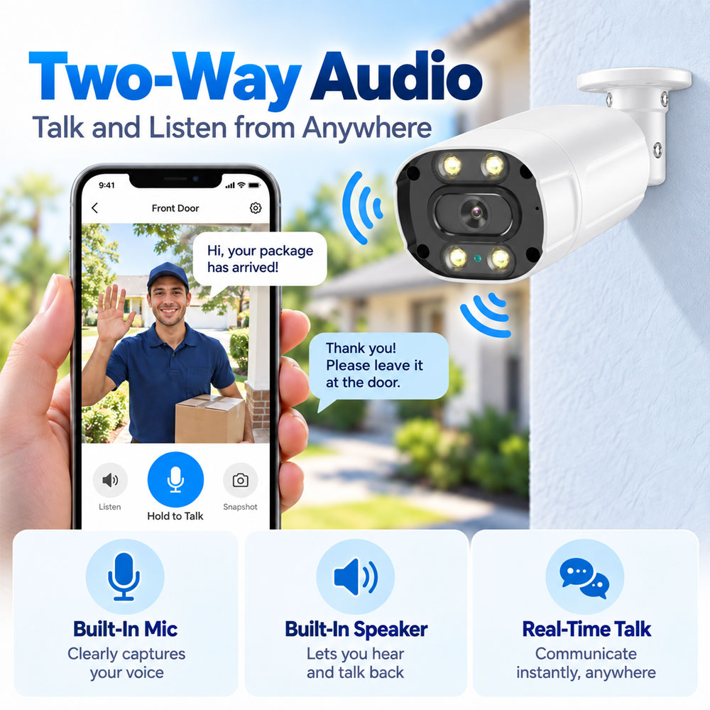 6MP Tuya Smart PoE Camera Outd - Smart Home Os 评论和价格