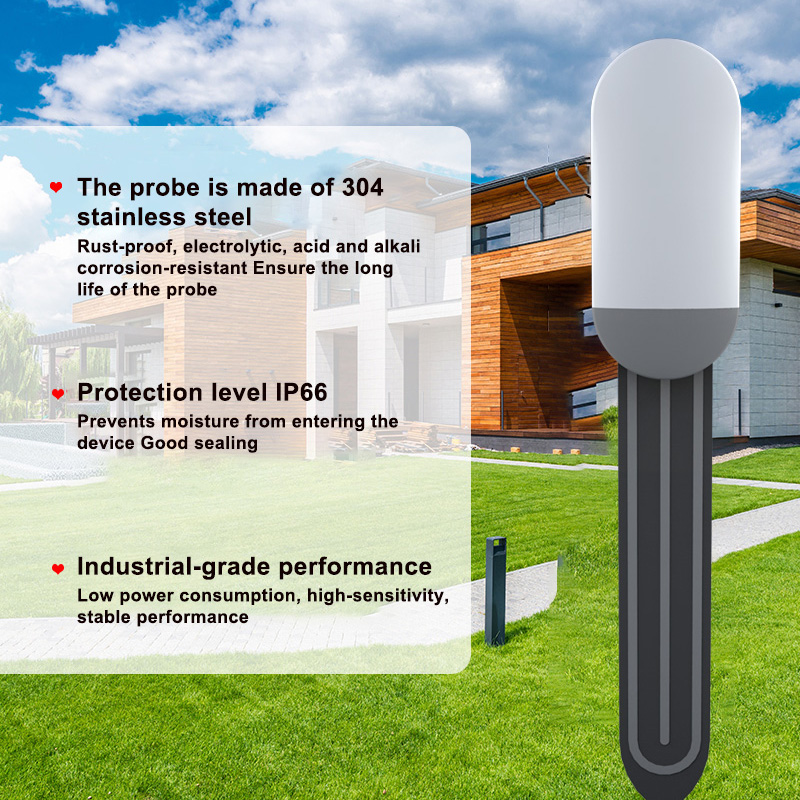 ZigBee 3.0 Soil Sensor Tempera - Smart Home Outdoor 评论和价格