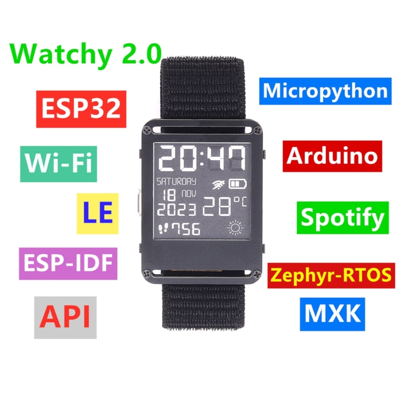 K0EA ESP32 Smartwatch Open Sou - Smart Home Open Source 评论和价格