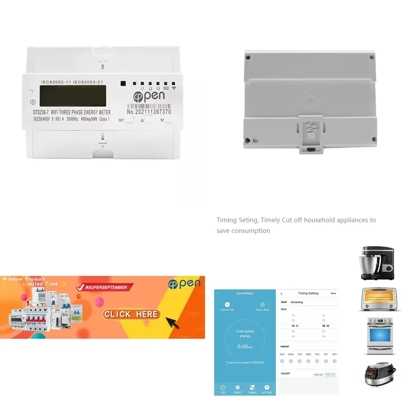 APP 220V 400V Over Under Volta - Smart Home Remote Control 评论和价格