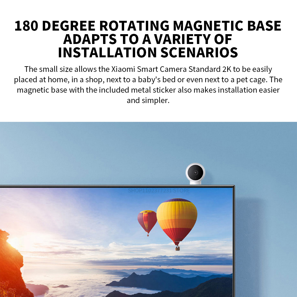 XIAOMI Smart IP Camera Standar - Smart Home Future 评论和价格