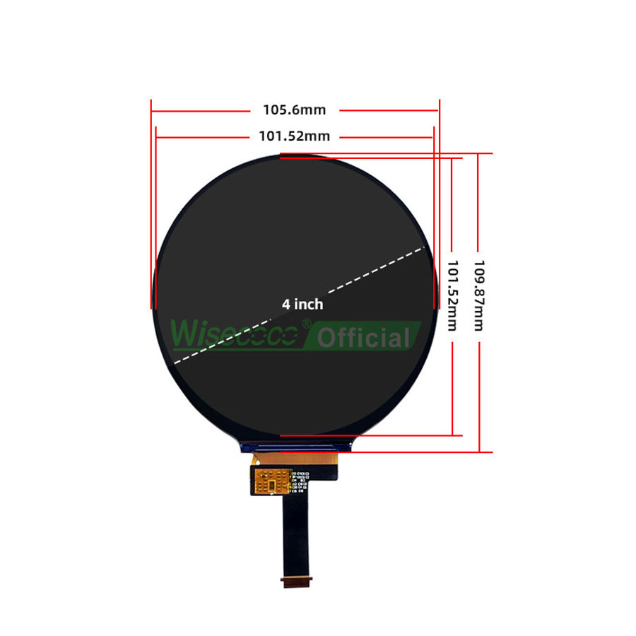 Wisecoco 4 Inch Round LCD Disp - Smart Home Raspberry Pi 评论和价格