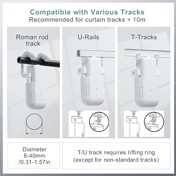 Smart Curtain Motor with Remot - Smart Home Remote Control 评论和价格