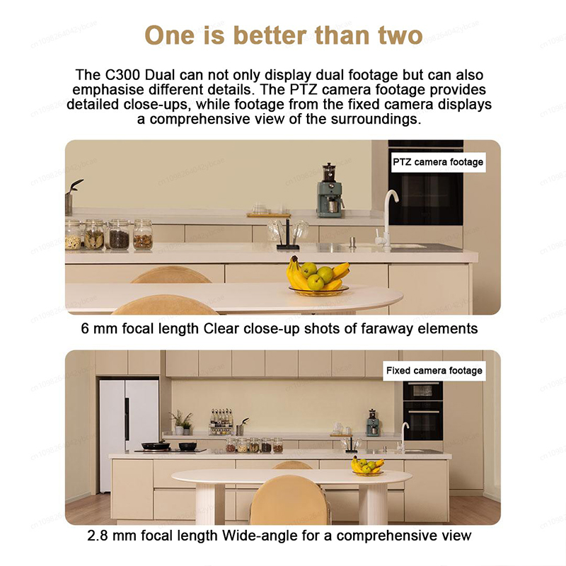 XIAOMI Smart Camera C300 Dual  - Smart Home Os 评论和价格