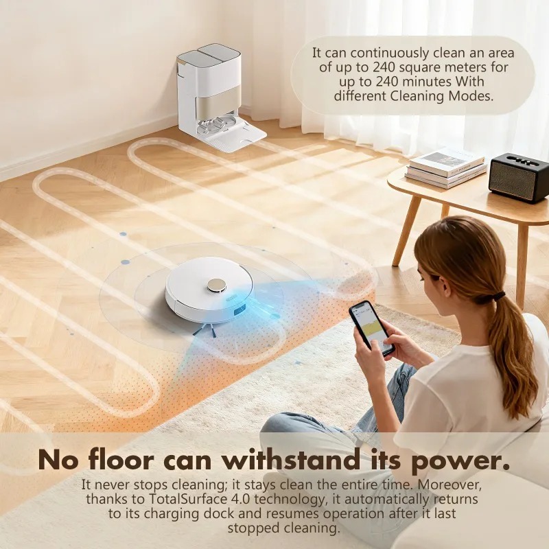 Robotic Vacuum Cleaner, Wet Dr - Smart Home Remote Control 评论和价格