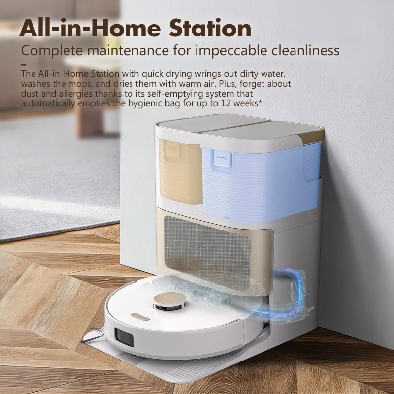 Robotic Vacuum Cleaner, Wet Dr - Smart Home Remote Control 评论和价格