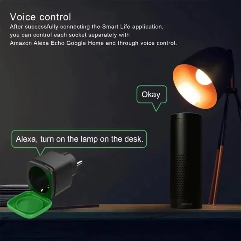 Tuya EU 16A WiFi Smart Waterpr - Smart Home Outdoor 评论和价格