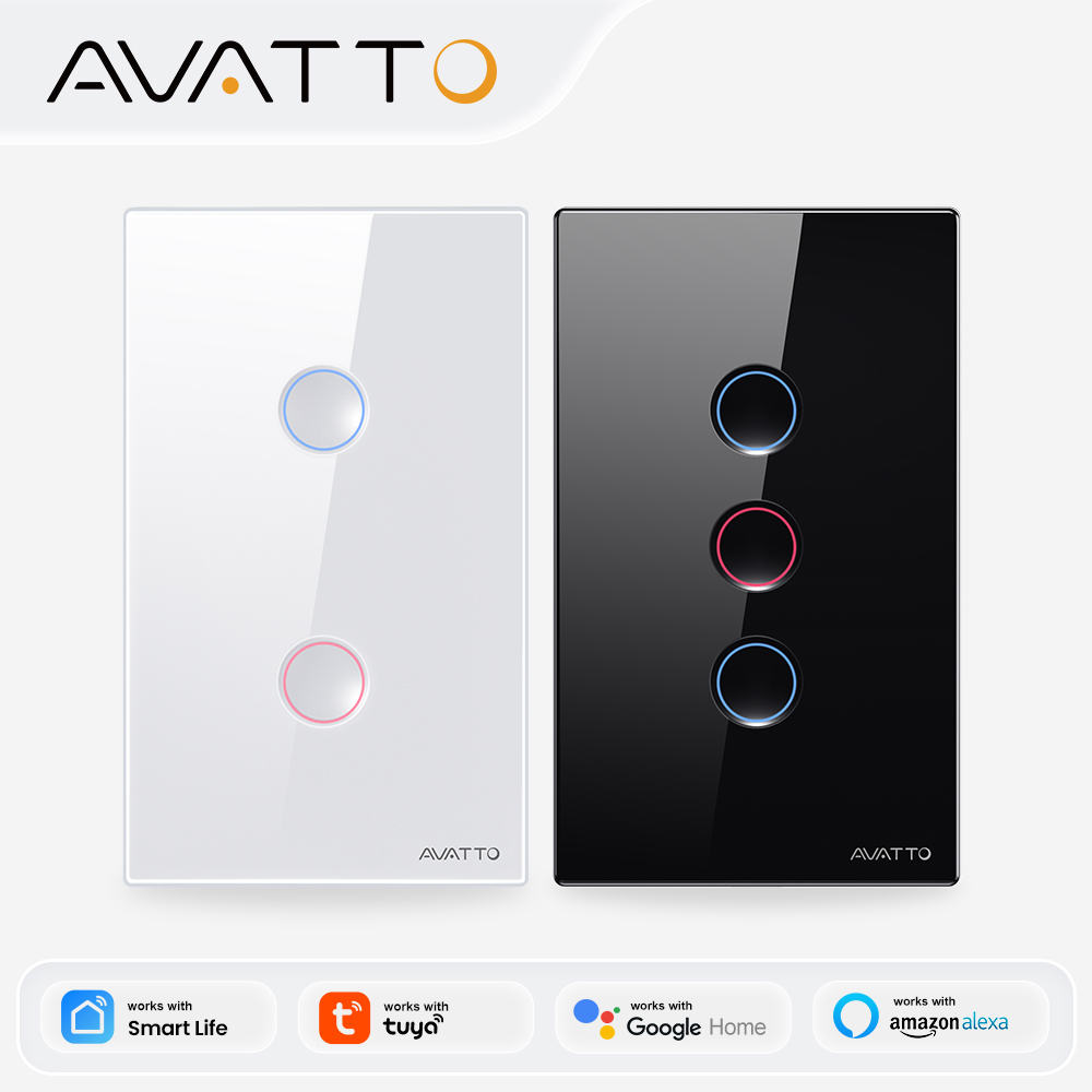 AVATTO 1/2/3/4 Gang ZigBee Sma - Smart Home Remote Control 评论和价格