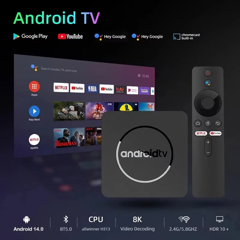 Android 14 Smart TV Box Q10 Al - Smart Home Midea 评论和价格