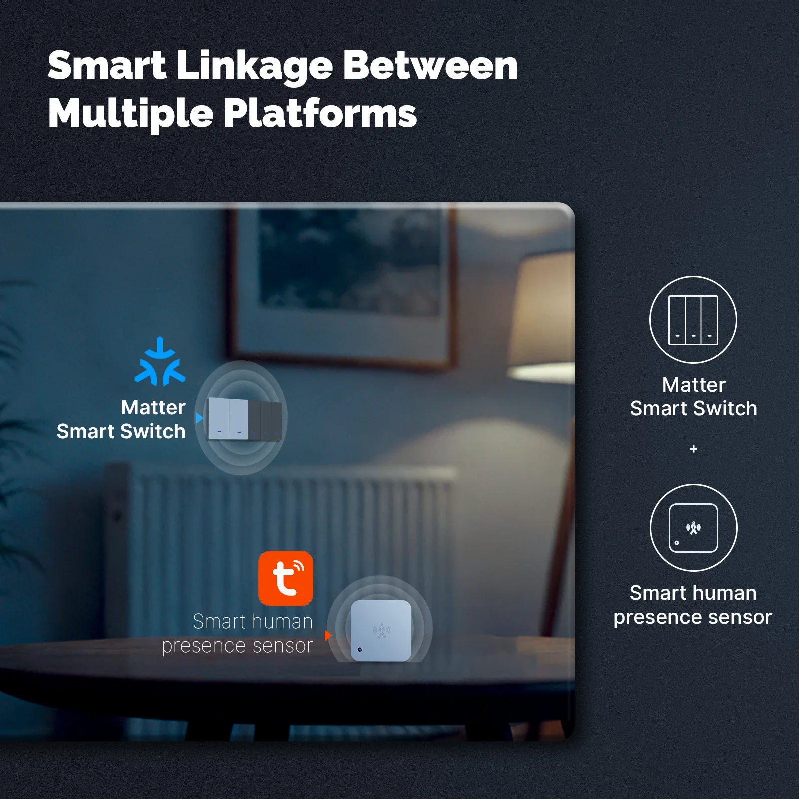 MOES Matter Tuya WiFi Smart Li - Smart Home Remote Control 评论和价格