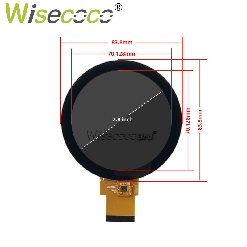 Wisecoco 3 Inch Round touchscr - Smart Home Raspberry Pi 评论和价格