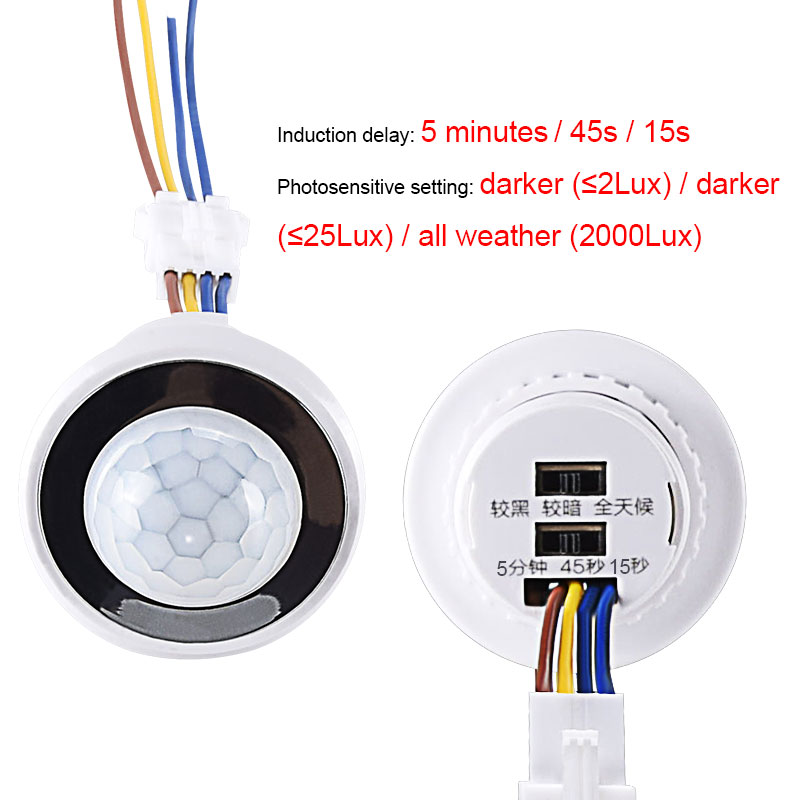 Human Body Sensor Detector LED - Pir Motion Sensor 评论和价格