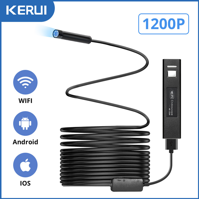 KERUI WiFi Mini Endoscope Micr - Smart Home For Pc 评论和价格