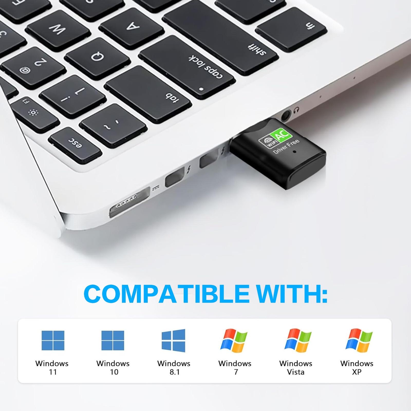 AC600 USB WiFi Adapter, Dual B - Smart Home For Pc 评论和价格