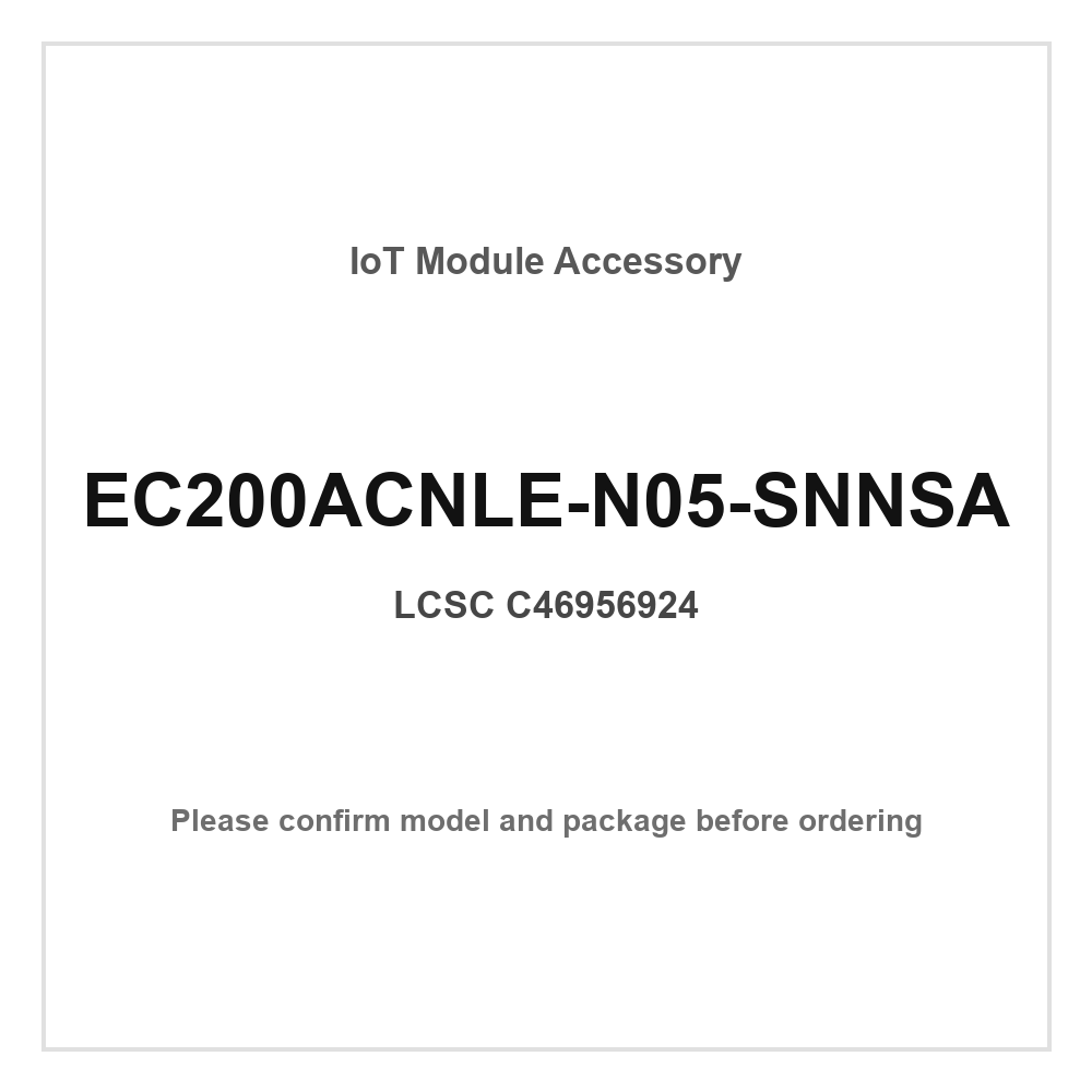 1pcs EC200ACNLE-N05-SNNSA I2C  - Smart Home Iot 评论和价格
